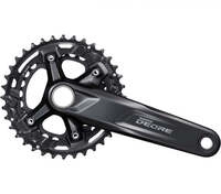 SHIMANO Kurbelgarnitur DEORE FC-M4100 Kurbelgarnitur - 10-fach, 170 mm, 36-26 Z&auml;hne,