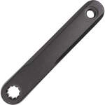 Messingschlager Kurbel E-Bike links 170mm Bosch Brose Aluminium schwarz 356112