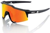 100% Speedcraft - HiPER Mirror Lens unis Soft Tact Black - High-Performance