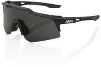 100% Speedcraft XS - Smoke Lens unis Soft Tact Black - kompakte