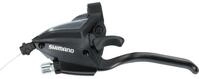 SHIMANO Schalt-/Bremshebel ST-EF500 3-fach Links Schwarz 4 Finger - f&uuml;r...