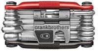 Crankbrothers Multi-19 Multitool schwarz-rot