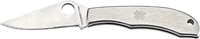 Spyderco 01SP1318, Spyderco Honeybee G10 Plain Edge - Mini-Taschenmesser mit