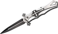 Magnum 01LG281, Magnum Crusader Taschenmesser - Kreuzritter Design mit Clip -