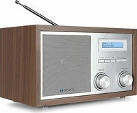 Nostalgieradio mit DAB+, Bluetooth, Walnuss, Blaupunkt, RXD180WN, Neu