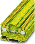 Phoenix Contact E3TBP, Phoenix Contact Push-In Erdanschlussblock PTMED 4-PE - 3212154