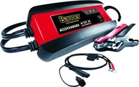 Banner Accucharger f&uuml;r Auto u. Motorrad Batterien 2A
