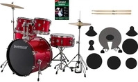 TAMA IP50H6W-HLB, TAMA IP50H6W Imperialstar Drum Set 5 teilig - Hairline Blue +