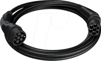 go-e CH-10-07-6, go-e Ladekabel, Typ 2, Black Edition 2,5m bis 22KW