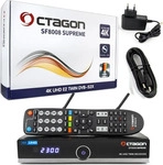 Octagon SF8008 Supreme UHD 4K Twin Sat (2x DVB-S2X MS, Linux E2, M.2, Dual-WiFi)