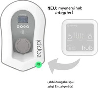 myenergi 2H22UW-T, myenergi zappi Wallbox + integriertem myenergi Hub...