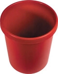 helit 61061-RT, helit Papierkorb, 30 Liter, rot