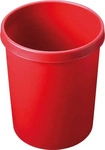 helit 61062-RT, helit Papierkorb, 45 Liter, rot