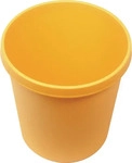 helit 61062-GB, helit Papierkorb, 45 Liter, gelb
