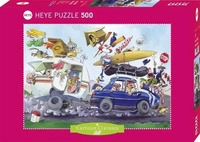 Heye 29988, Heye Off On Holiday! Puzzle 500 Teile