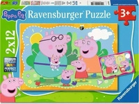 Ravensburger Spieleverlag 12004335, Ravensburger Spieleverlag Kinderpuzzle 2x12 Teile