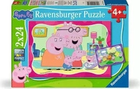 Ravensburger Spieleverlag 12004184, Ravensburger Spieleverlag Kinderpuzzle 2x24 Teile