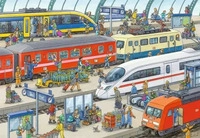 Ravensburger Verlag 09191, Ravensburger Verlag Kinderpuzzle 2x24 Teile - Trubel am