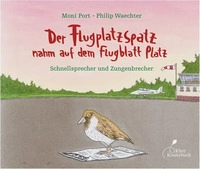 Klett Kinderbuch Der Flugplatzspatz nahm auf dem Flugblatt Platz