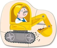 Haba Sales 1306181001, Haba Sales 4 erste Puzzles - Baustelle