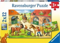 Ravensburger Spieleverlag Ravensburger Kinderpuzzle 05178 - Ferien auf dem Pferdehof