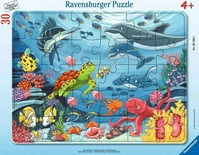 Ravensburger Verlag Ravensburger Kinderpuzzle - Unten im Meer - 30-48 Teile