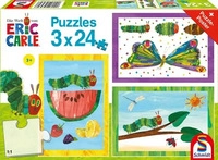 Schmidt Spiele 56430, Schmidt Spiele Raupe-Kokon-Schmetterling, 3x24 Teile