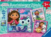 Ravensburger Verlag 05659, Ravensburger Verlag Kinderpuzzle 3x49 Teile - Gabby's