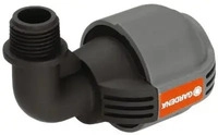 Gardena 278020, Gardena L-St&uuml;ck 25 mm x 1/2"-Au&szlig;engewinde