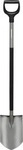 Kramp 1067511, Kramp Fiskars Gartenspaten Ergonomic grau, spitz
