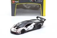 Lamborghini Essenza SCV12 Baujahr 2021 wei&szlig; metallic / schwarz 1:24 Bburago