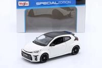 Toyota GR Yaris Baujahr 2021 wei&szlig; 1:24 Maisto