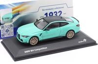 BMW M4 (G82) Competition Baujahr 2023 minz gr&uuml;n 1:43 Solido