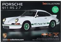 Porsche 911 Carrera RS 2.7 wei&szlig; / gr&uuml;n Bausatz 1:8 Ixo 92649