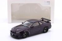 Nissan Skyline (R34) GT-R Z Tune Baujahr 1999 lila 1:18 Solido
