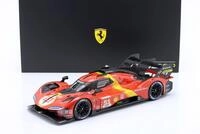 Ferrari 499P #51 Sieger 24h LeMans 2023 Pier Guidi Calado Giovinazzi 1:18 Bburago