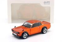 Nissan Skyline (C10) Hakosuka Solido Works 1970 orange metallic 1:18 Solido