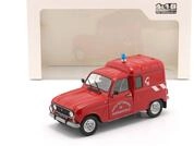 Renault 4LF4 Feuerwehr Baujahr 1976 rot 1:18 Solido
