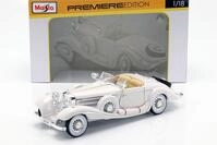Mercedes Benz 500 K Specialroadster Bj. 1936 wei&szlig; 1:18 Maisto