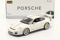 Porsche 911 (997) GT3 RS 4.0 Baujahr 2011 schwarz / silber 1:18 Bburago