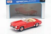 Mercedes-Benz 190 SL Baujahr 1955 rot 1:18 Maisto