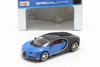 Bugatti Chiron Baujahr 2016 blau 1:24 Maisto