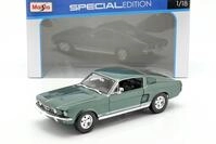 Ford Mustang GTA Fastback Baujahr 1967 schwarz 1:18 Maisto