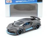 Bugatti Divo Baujahr 2018 mattgrau / hellblau 1:24 Maisto
