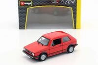 Volkswagen VW Golf Mk1 GTI Baujahr 1979 schwarz 1:24 Bburago