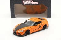 Hans Toyota GR Supra Fast & Furious 9 (2021) orange / schwarz 1:24 Jada Toys
