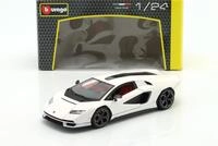 Lamborghini Countach LPI 800-4 Baujahr 2022 wei&szlig; 1:24 Bburago