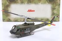 Bell UH 1D Hubschrauber Bundeswehr Heer gr&uuml;n 1:35 Schuco