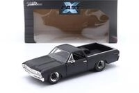 Chevrolet El Camino 1967 Fast X (Fast & Furious 10) 1:24 mattschwarz Jada Toys