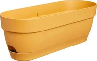 Elho 3741705012500, elho Balkonkasten vibia campana, 50 cm - honig gelb